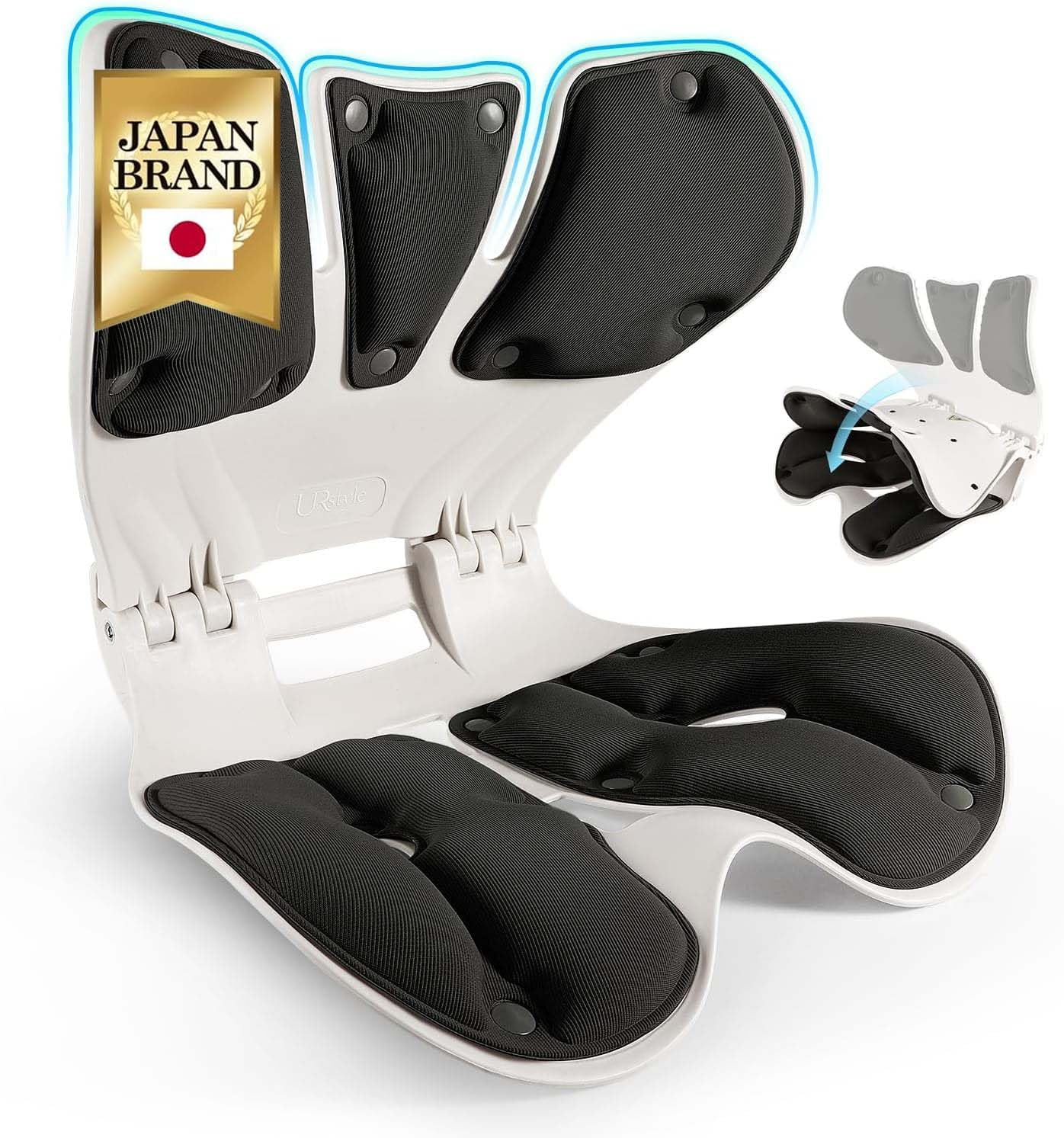 Amazon.co.jp: 姿勢矯正 椅子 【2026年最新型 3 瓣式背もたれ + 広接触